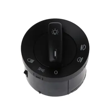 

Car Headlight Switch Fog Light Button For VW Golf MK5 Caddy JETTA TOURAN SAGITAR Car Headlight Switch for car accessories