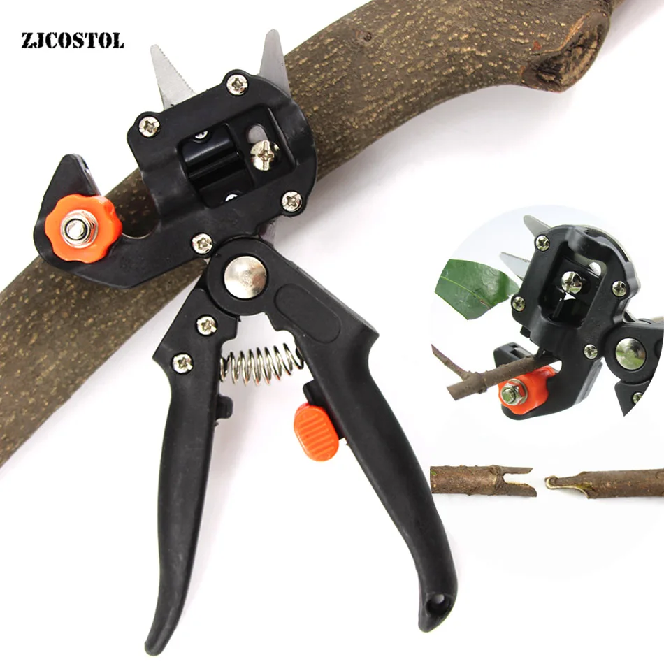 

ZJCOSTOL Grafting Shears Garden Farming Fruit Tree Grafting Gardening Tools Pruning Scissor Vaccination Gardening Tool Set