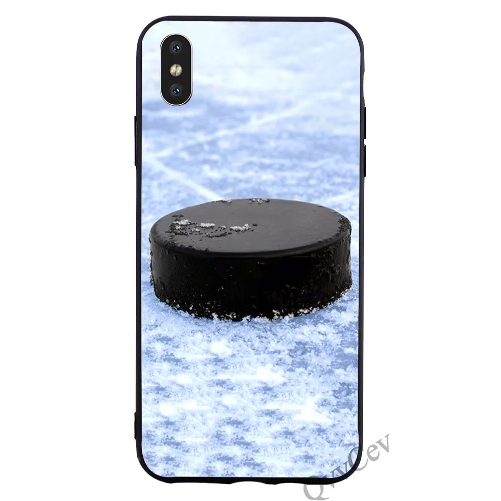 

Hockey Sport Phone Cover for iPhone 5S Case for iPhone XR X 7 5 8 Plus 6 6S SE Xs Max 11 pro Silicone Covers Back TPU