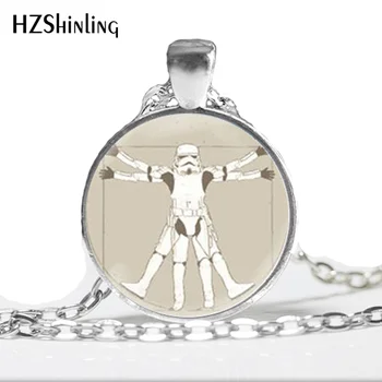 

NS-00189 New Fashion Glass Cabochon Dome Jewelry StarWars necklace Star Wars Jewelry Glass Picture Necklace HZ1