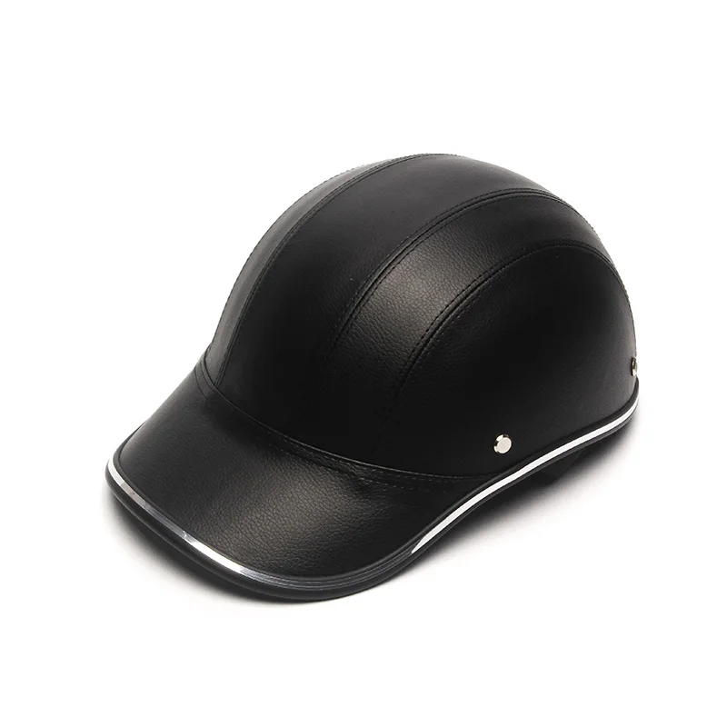 

Motorcycle Helmet Bike Scooter Half Helmet Baseball Cap Style Safety Hard Hat Motocross Man Helmets Protection Half Shell New