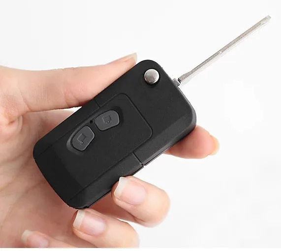 Mitsubishi Lancer Modified Flip Remote Key Shell 2 Button(6)