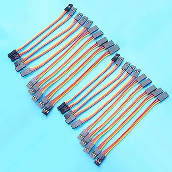 

20 x10cm Quadcopter Servo Extension Lead Male to Male 22awg Wire Cable