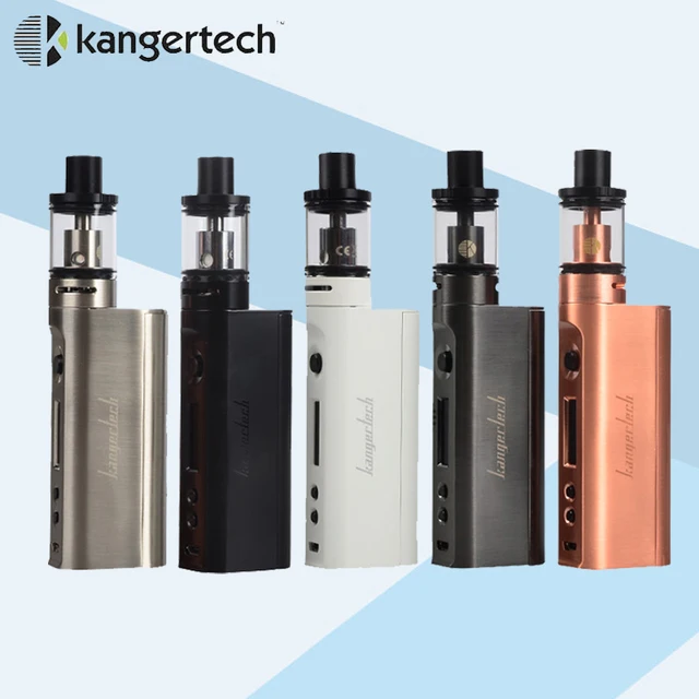 E электронная сигарета Kanger Subox Mini-C Starter Kit 50 Вт Subox мини C Box Mod Жидкостью Vape Protank 5 Форсунки 0.5ohm не батареи