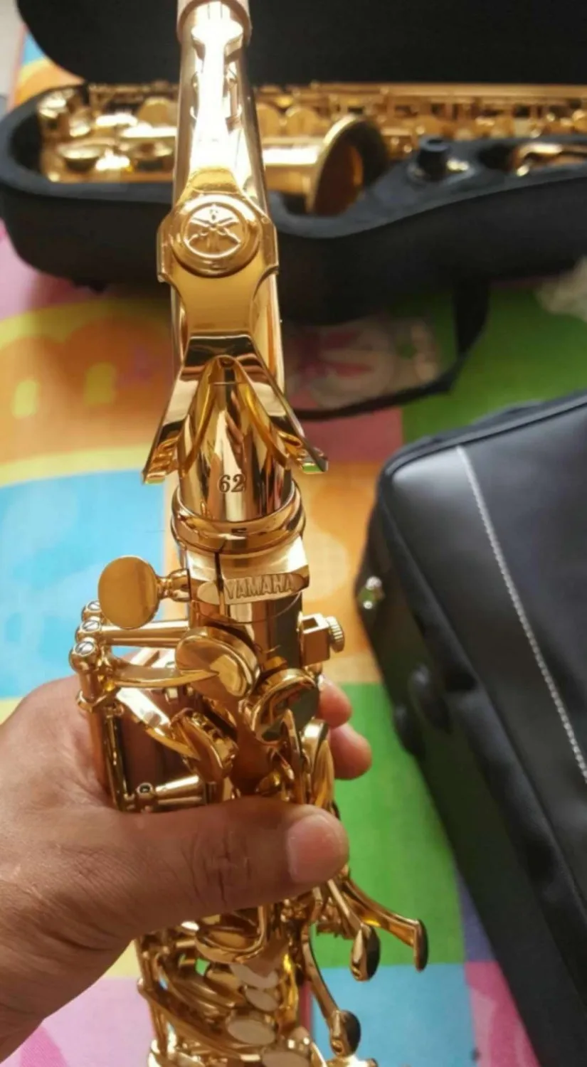 Новый Японии Оригинальный стандартный Alto Sax YAS 62 с случае мундштук средства ухода