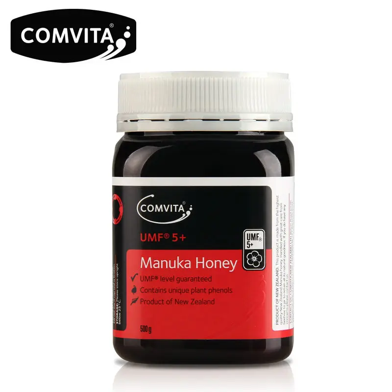 Новозеландский comvita мед manuka UMF5+ 500g для желудочно-кишечного иммунной здоровья дыхательных путей Системы кашля успокоить кашля в горле