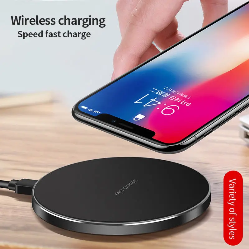 

Smartphone Induction Charger Quick Wireless Cell Phone Charging Pad 10w Fast Cordless Charger Mat For iphone For Samsung Mobile