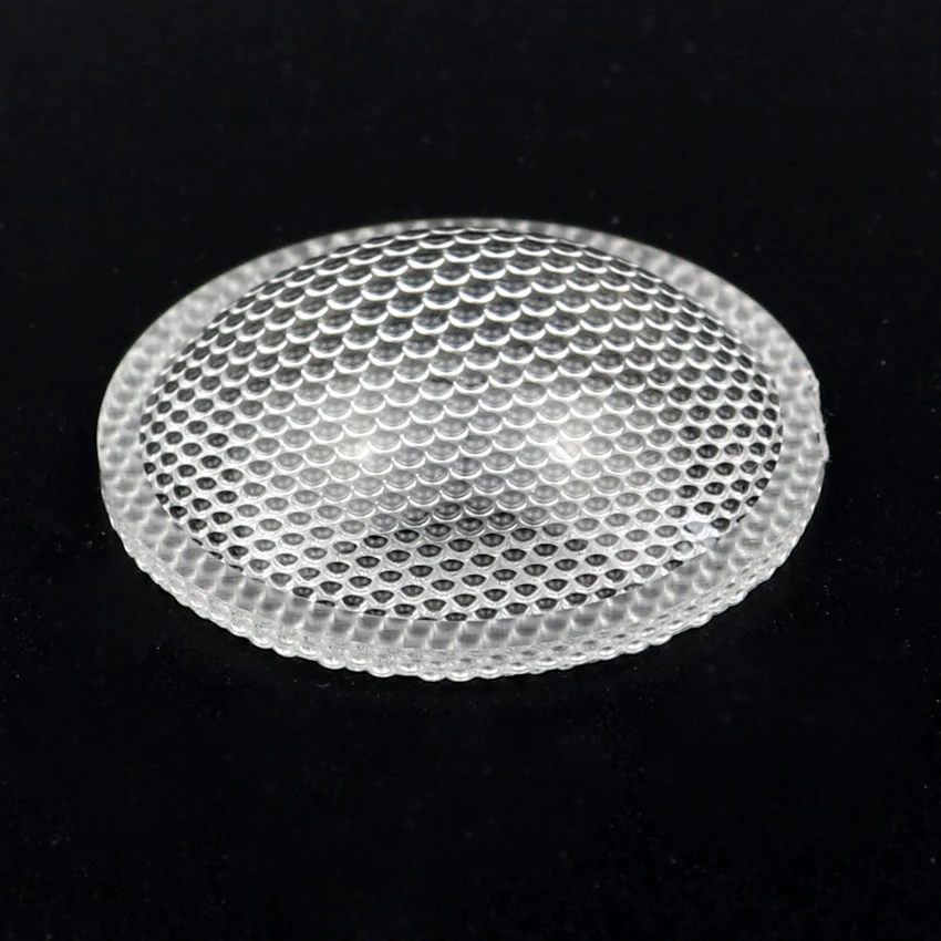

Power LED lens diameter 38mm Bead surface Plastic Plano Convex lens,led optical lens,Led reflector lens for flashlight headlamp