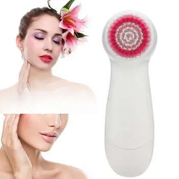 

6 In 1 Electric Cleansing Brush Waterproof Pore Cleaner Massage Exfoliating Face Brush a