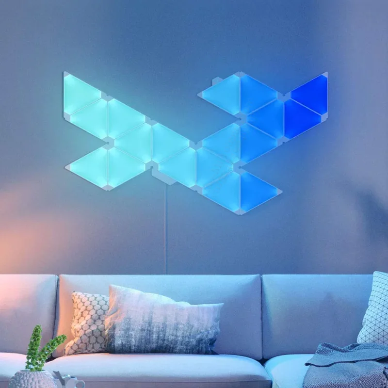 Xiaomi Nanoleaf полноцветный умный нечетный светильник для работы с Mijia для Apple Homekit Google Home настройка на заказ 4 шт./1 коробка