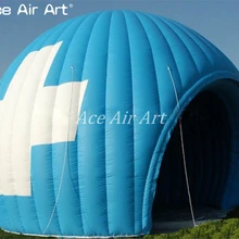 Дизайн заказной надувной купол выставочный тент для акции