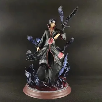 

Anime Naruto Shippuden Itachi PVC Action Figure GK Uchiha Itachi With Crow Collectible Model Toy