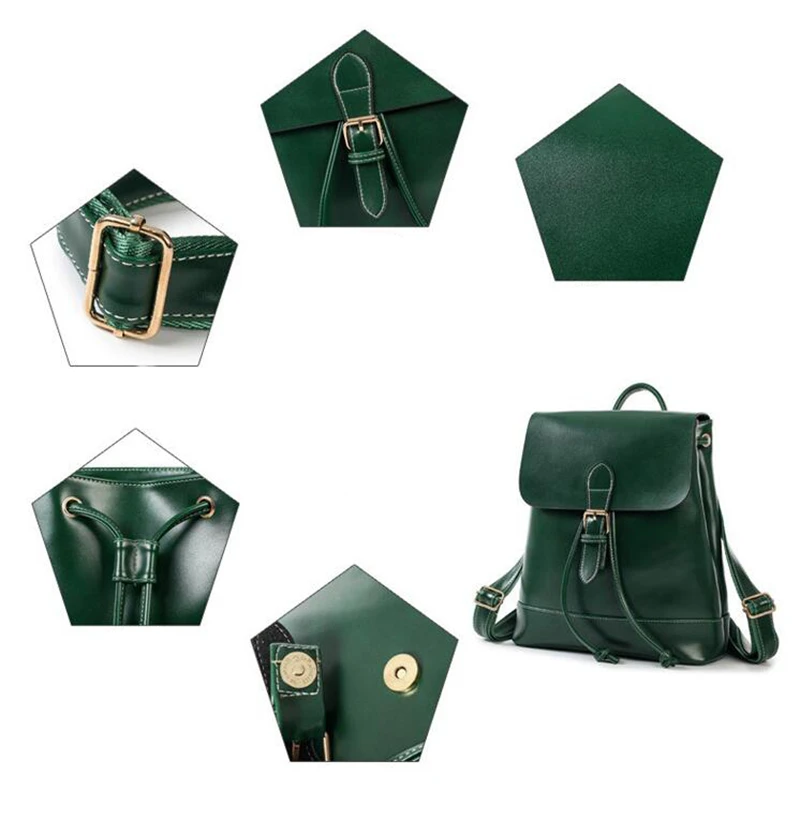 women leather backpack  (6)