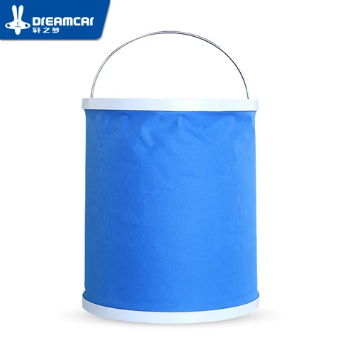 Lavagem de Carro Balde de Água ao ar Produtos de Limpeza Dobrável Livre Portátil Camping Pesca Balde Retrátil Baldes