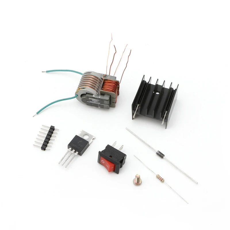 DIY Kit постоянного тока высокой Напряжение инвертор электрозапал 15KV 18650 Батарея L15