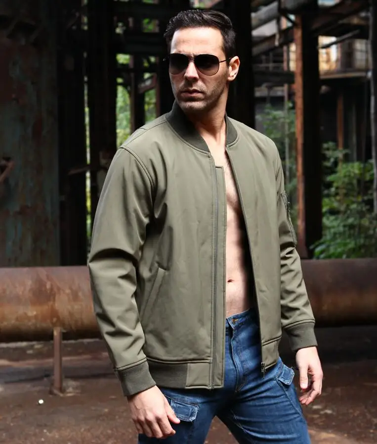 

New US Air Force Pilot Ma1 Bomber Flight Jacket Men Spring Autumn Winter College Baseball Malel Waterproof Hiking Jacket