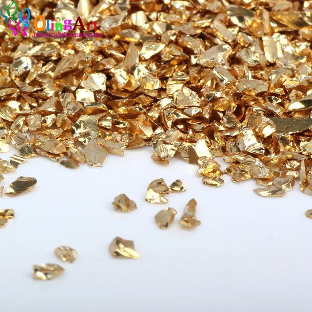 Crushed Glass Glitter for Crafts Resin Art 3-6mm Irregular Sprinkles  Glitter Shiny Art DIY Jewelry Making Decoration Vase Filler