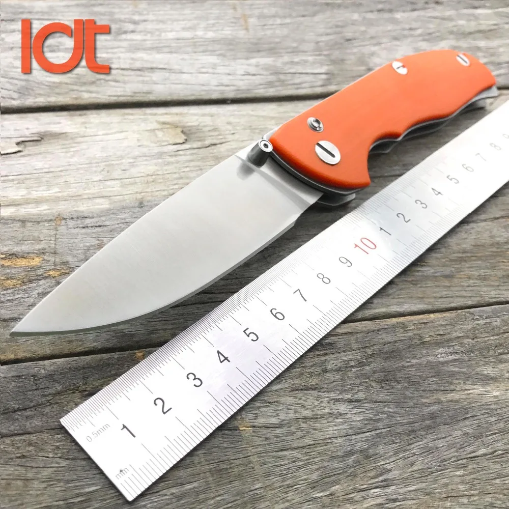 Складной нож LDT Bear Tabargan 95 D2 Blade G10 с ручкой, тактический нож для выживания, Походный нож, карманный нож для повседневного использования