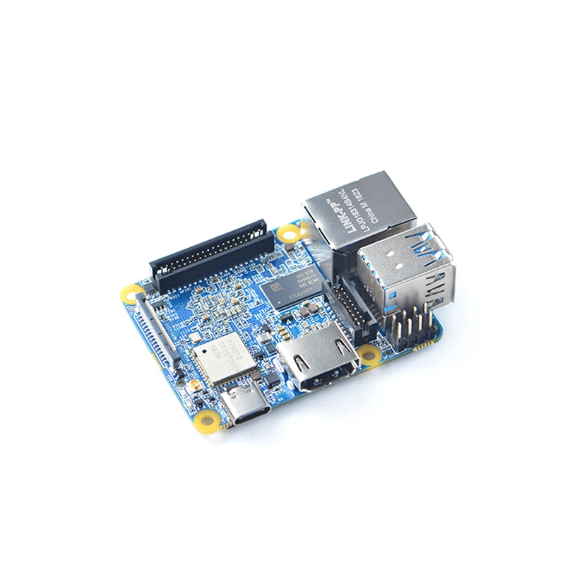 NanoPi NEO4 1 ГБ DDR3 с двумя камерами, процессор Rockchip RK3399 Встроенный Wi-Fi/BTmodule/портативный принтер печатает QR Ubuntu(убунту-операционная система для рабочего стола/CORE/Lubuntu