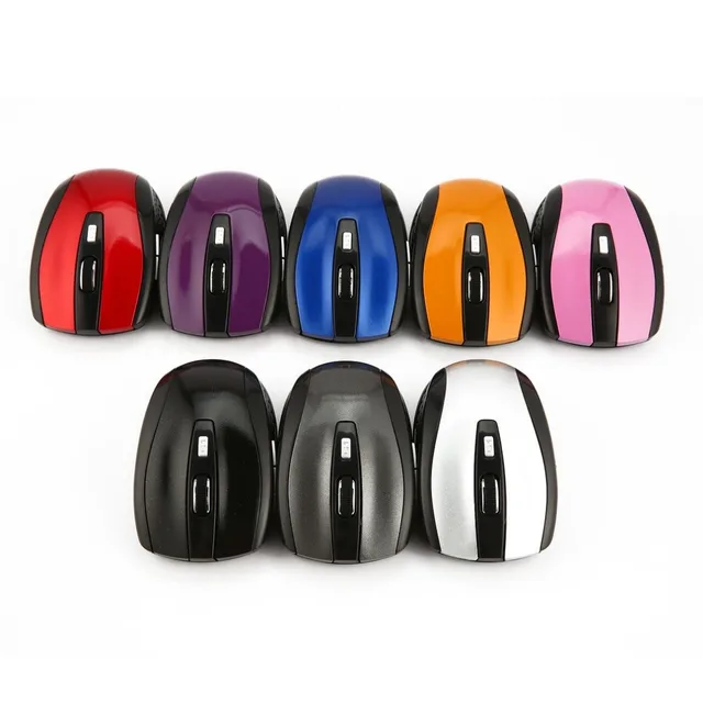 Best Price 2.4GHz Wireless Mouse Portable Intelligent Gaming Mouse Optical Rolling Gamer Mice USB Receiver for PC Laptop Computer