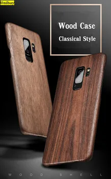 

Unibay For Galaxy Note 9 Case Real Wood Cover For Samsung Galaxy Note 9 case Matte anti-scratch Hard Shock-Proof anti-knock case