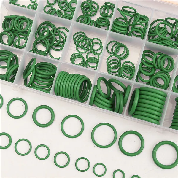 Suleve<ALIMT >&trade;</ALIMT> MXRW1 R22/R134a Air Conditioning O-Ring Rubber Rings Waterproof Washer 270Pcs