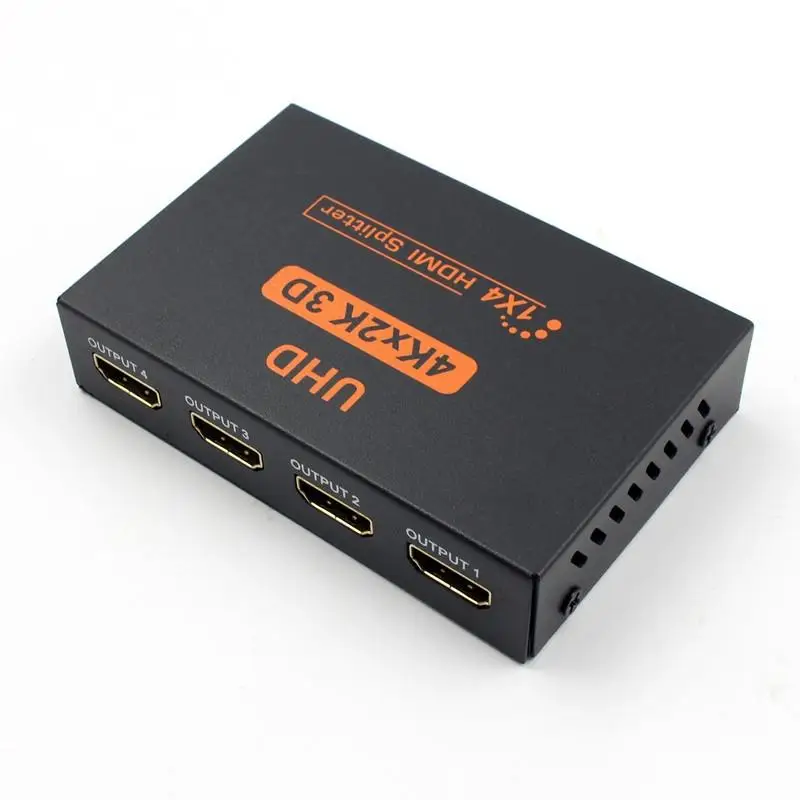 UHD 3D 4K * 2K Full HD 1080p 1X4 HDMI сплиттер коммутатор 4 порта концентратор усилитель