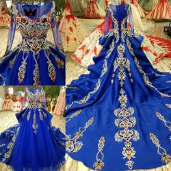 2019 vestido de festa кружево бисером Винтаж Длинные вечерние платья индивидуальный заказ линии вечернее платье Элегантное выпускное платье EV59