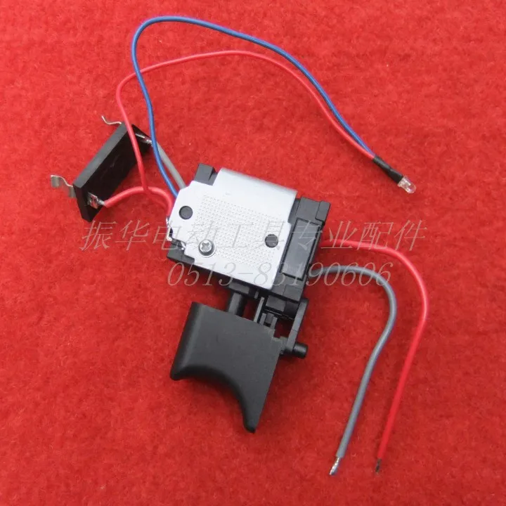 

Free shipping! single pc speed switch 192FA apply to Makita 10.8V lithium battery charge drill with DC lamp