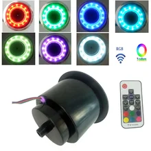 Plastic RGB Color LED Drinks Holder with Remote Controller Cup Holder for camper truck RV yacht Boat Accessories Marine
