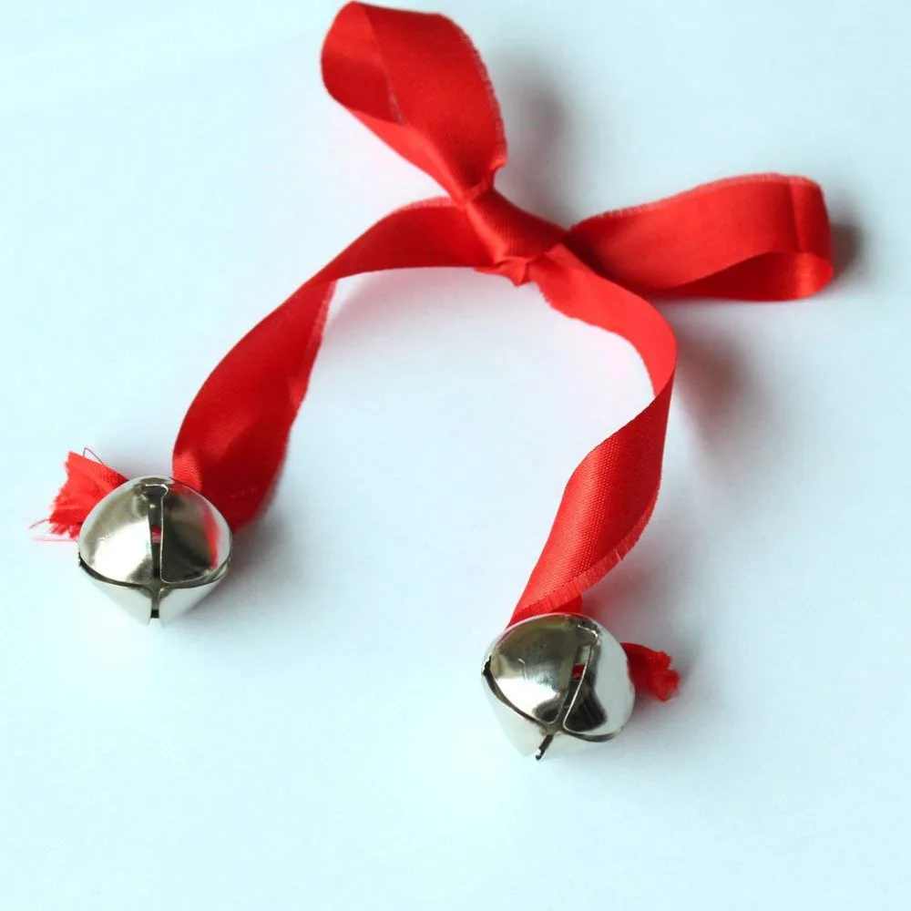 160 штук 4 размера серебряные рождественские колокольчики металлические колокольчики для рукоделия для домашней вечеринки украшения «сделай сам» ремесло
