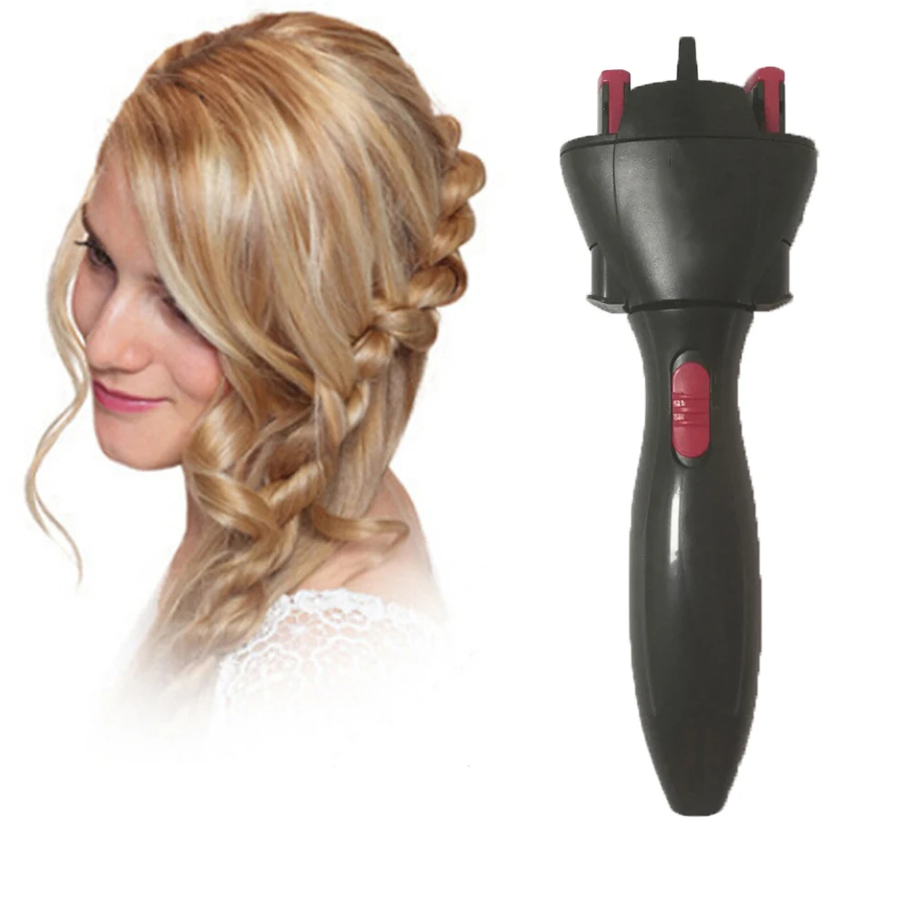 Electric Hair Braider Automatic Twist Braider Knitting Device Hair Braider Machine Braiding Hairsty