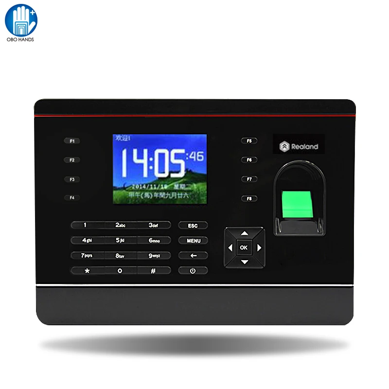

A-C061 TCP/IP Biometric Fingerprint Time Clock Recorder Attendance Employee Machine For Access Control