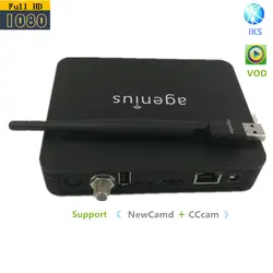 2 шт Dvb-S2 Hd 1080 P бесплатно ИКС поддерживает YouTube с Wi-Fi Usb Newcam Powervu RJ45 Hd приемник De спутник