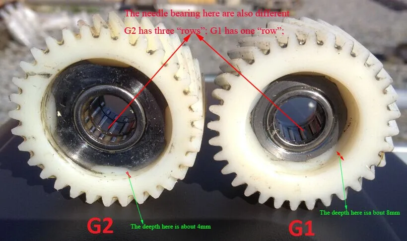 

Bafang bbs01/bbs02 and BBSHD motor reduction nylon gears, old version nylon gear is available now
