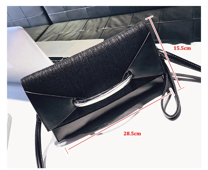 Yonder envelope clutch bag women leather birthday party evening clutch bags for women ladies shoulder clutch bag purse female