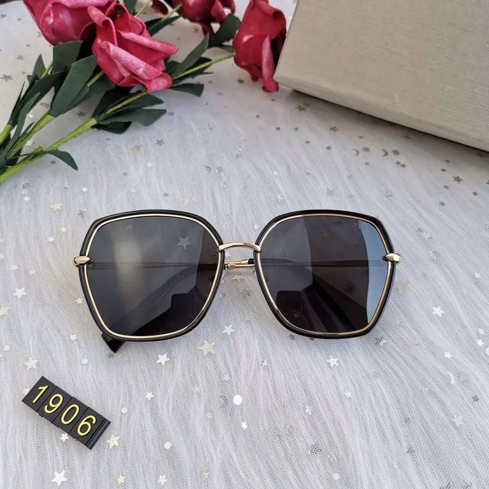 2019 Top brand New Sunglasses Women Driving Mirrors vintage For Men/Women Reflective flat lens Sun Glasses Female oculos UV400