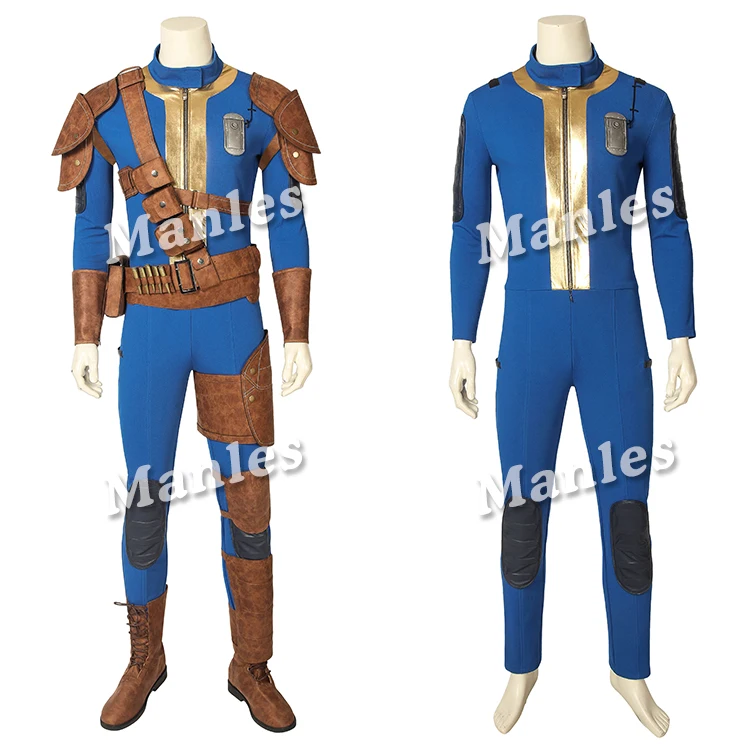 Game Fallout 4 Fallout 76 Costume Vault 76 Sole Survivor Deacon Cospaly Jumpsuit Uniform Halloween Outfit Full Set Custom Made