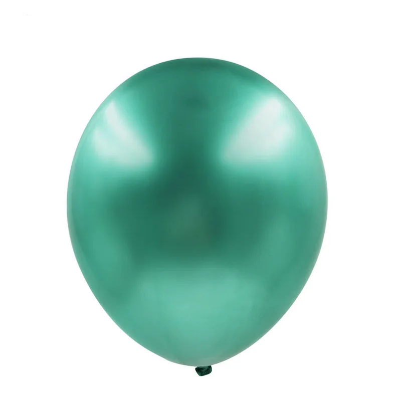 10 шт. 12 дюймов металлические цвета латексные шары воздушные шары надувной шар для детского дня рождения, свадьбы, вечеринки - Цвет: green