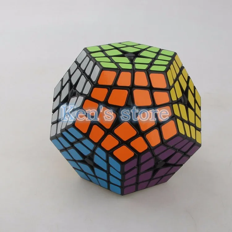 Shengshou Mestre Kilominx Cubo Mágico Profissional 4x4x4 Pvc & Matte Stickers Megaminx Enigma Velocidade Brinquedos Clássicos New 6 puzzle cube