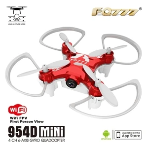 

FQ777 954D 954 WIFI FPV With 0.3MP Camera Altitude Hold Mode Mini RC Quadcopter
