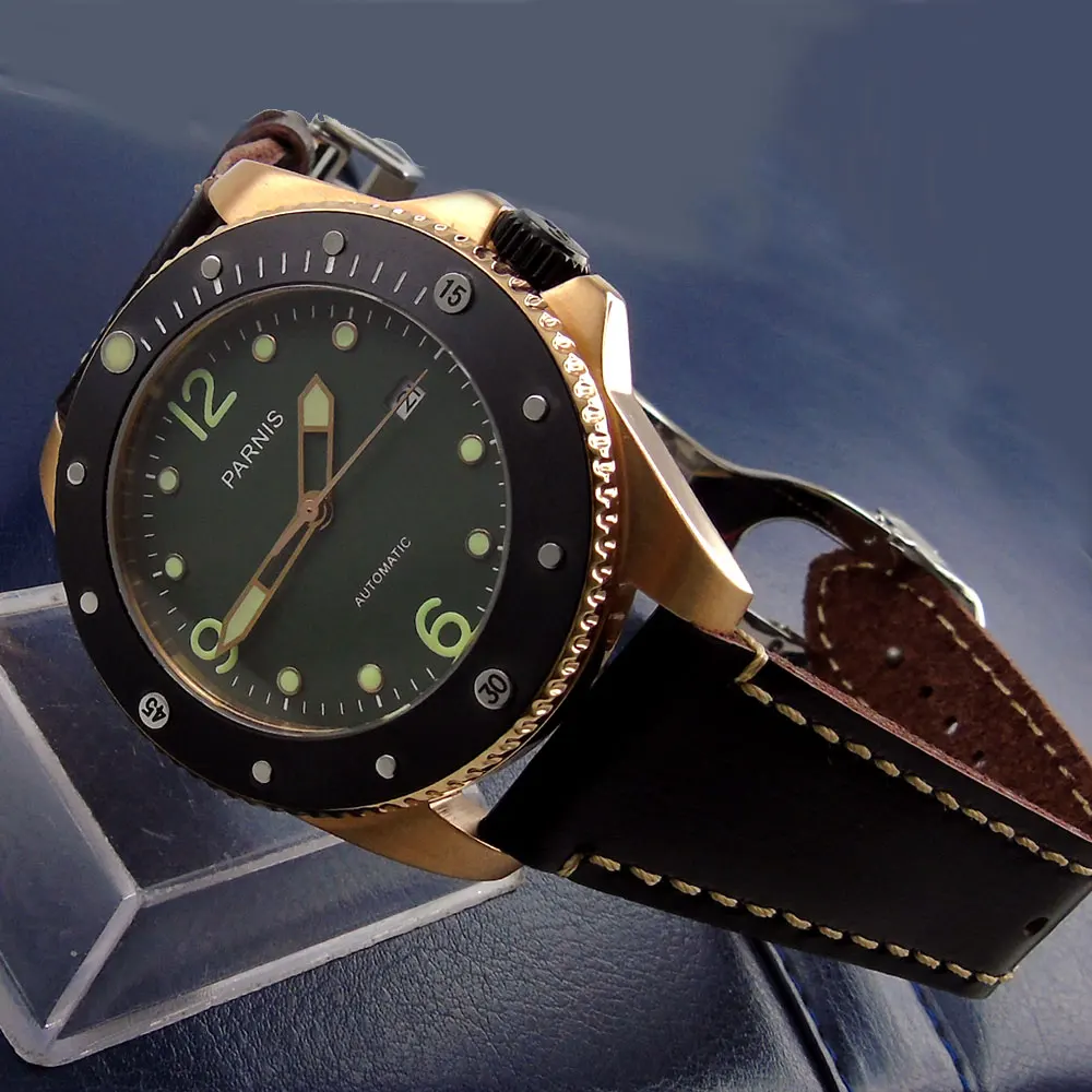 Мужские часы с зеленым циферблатом 43 мм|watch men|watch men watchwatch watch |