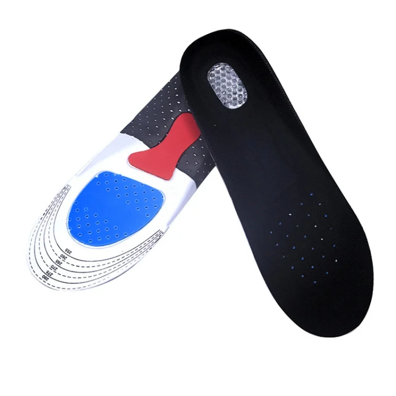 

Unisex Outdoor Sports Pad Thickening Shock Absorption Basketball Football Shoes Pads Silicone Soft Insole YN01