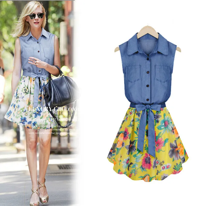 Buy Cheap Fashion Brand Chiffon Summer Dress Quality Casual Summer Style Tropical Female Femininas Vestidos De Festa Women Dress