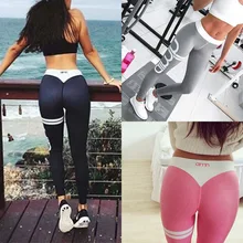 Сексуальные повседневные леггинсы с пуш-ап, в полоску, для фитнеса, с высокой талией, женские штаны, большие тянущиеся леггинсы, женские стильные леггинсы, mujer