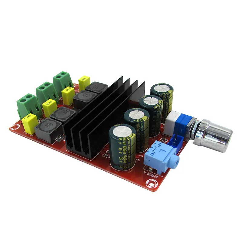 _ 2*100W TPA3116 2 0 стерео HIFI трубчатый цифровой усилитель аудиоплата | Электроника