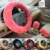 KAWOSEN 1 Unidades 3 Unids Cubierta Del Volante de Lana de Invierno Cálido Cubierta del freno de mano Gear Shift Cubierta de 38 cm de diámetro Cubierta de Lana Lindo WSWS02