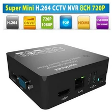 4Ch Super Mini 1080P NVR сетевой видеорегистратор с ONVIF и 15X цифровым зумом и детектором движения и внешним мобильным HDD поддерживается