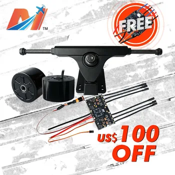

Maytech SALE FREE Dual ESC electric skateboard longboard hub motor kit dual hub motor kit