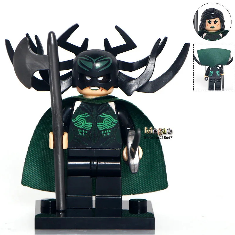 

Single Sale XH704 Hela Mandarin 76088 DC Super Heroes Building Blocks Bricks Toys Children Gifts X0172 Dropshipping